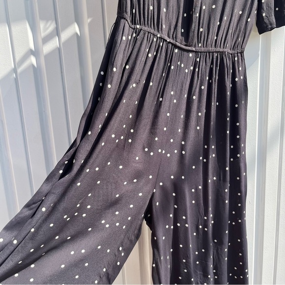 Black Polka Dot Jumpsuit - Picture 4 of 7